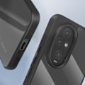 Miniatyrbillede 3 af 5: Honor 200 telefontaske - AVIZAR - hård ryg og blød silikonekontur - sort Svart