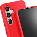 Pikkukuva 3 / 5: Suojakuori Samsung Galaxy S24 Plus -puhelimelle - AVIZAR - Corda - Punainen - Punottu nylonhihna Röd