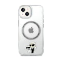 Pikkukuva 3 / 6: Puhelimen kuori - Karl Lagerfeld - iPhone 13 - Läpinäkyvä - MagSafe-yhteensopiva - Humoristiset grafiikat Transparent