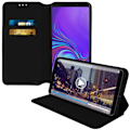 Miniatyrbild 2 av 4: Galaxy A9 2018 Folio Flip Cover Plånboksställ Funktion Svart Svart
