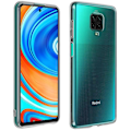 Miniatyrbillede 1 af 4: Xiaomi Redmi Note 9S / 9 Pro / 9 Pro Max etui Hærdet glasfilm Sort Outline Sort Svart