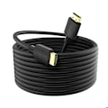 Pikkukuva 1 / 5: HDMI 2.0 -kaapeli 4K 60Hz televisioon, kullattu liitin, 5m, Swissten, musta