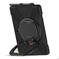 Pikkukuva 4 / 5: Samsung Tab Active 5 Pro ja 4 Pro Suojakotelo Kahvan ja Olkahihnan kanssa Musta