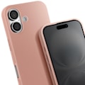 Miniatyrbild 4 av 5: Coque Cordon Semi Rigide Soft touch för iPhone 16 Plus Rosa Champagne Rosa