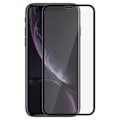 Pikkukuva 2 / 4: Suojakalvo - AVIZAR - iPhone XR - Karkaistu lasi - Musta - Erittäin iskunkestävä Svart