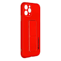 Pikkukuva 2 / 4: Suojakuori - Wozinsky - iPhone 11 Pro Max - Pehmeä silikoni - Magneettituki - Punainen Röd