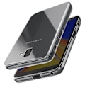 Miniatyrbild 2 av 5: Täckskal för Samsung Galaxy J6 Plus Silikon Mjuk Design Tunn Lätt Transparent Transparent