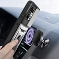 Miniatyrbild 3 av 5: Coque för Motorola Edge 50 Pro Ring Stöd Kamera Skydd Glidande Silver Grå