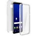 Pikkukuva 4 / 4: Galaxy S8 suojakuori - AVIZAR - Läpinäkyvä - Silikoni + Polykarbonaatti - Erittäin ohut ja kevyt Transparent