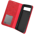 Pikkukuva 2 / 5: Google Pixel 8 Pro Wallet Case Checkerboard Pattern Geo Collection Red Röd