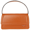 Miniatyrbillede 1 af 4: Crossbody-håndtaske i imiteret læder - Galantry - Brun - Lille taske med rum og inderlomme kastanj