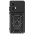 Miniatyrbillede 1 af 5: Coque til Motorola Edge 50 Fusion Ring Skydel Kamera Mayaxess Sort Svart