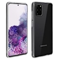 Pikkukuva 1 / 4: Kotelo Samsung Galaxy S20 Plus pehmeälle ja läpinäkyvälle karkaistulle lasikalvolle, 9H Kovuus