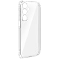 Pikkukuva 2 / 6: Suojakuori Samsung Galaxy A15:lle - AKASHI - Iskunkestävät silikonivahvistetut kulmat - Läpinäkyvä Transparent
