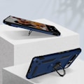 Pikkukuva 4 / 5: Kova suojakotelo Google Pixel 7 Prolle - AVIZAR - Midnight Blue - Ring Video Support midnattsblå