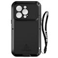 Pikkukuva 2 / 5: Coque - LOVE MEI - iPhone 14 Pro - Iskunkestävä - Vedenpitävä - Äärimmäinen suojaus Svart