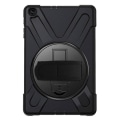 Miniatyrbillede 2 af 4: Coque Galaxy Tab A 10.1 2019 - AVIZAR - Hybride - Rotérbar Greb - Stativ Støtte - Sort Svart