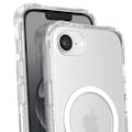 Miniatyrbillede 3 af 5: Coque MagSafe til iPhone 16e Silikone Anti-Fald 2.4m Samba Panzer Glas Transparent Vit