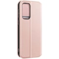 Pikkukuva 1 / 5: Kotelo Samsung Galaxy A35 5G Flip Card -kotelolle ja videotuki vaaleanpunaiselle samppanjalle Rosa
