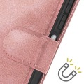 Pikkukuva 4 / 6: Kotelo Xiaomi Poco M6 rannehihnalle Flip Wallet Stand Champagne Pink