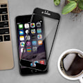 Pikkukuva 3 / 3: Näyttökalvo - AVIZAR - iPhone 6/6S - 9H karkaistu lasi - Ultra-läpinäkyvä - Naarmuuntumaton Transparent, svart