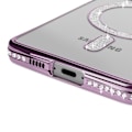 Pikkukuva 4 / 6: Coque Diamant pour Samsung Galaxy S24 FE MagSafe Contour Strass Violet Lila