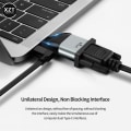 Miniatyrbillede 3 af 4: Typec til vga - USB 3.1 Type C til HDMI-adapter, RJ45-stik, 4K-8k 60Hz projektion, han til hun, video