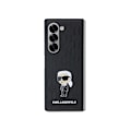 Miniatyrbillede 3 af 4: Coque Beskyttelse Foldsammen til Galaxy Z Fold 6 Saffiano Monogram Ikonik Karl Lagerfeld Sort Svart