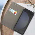 Miniatyrbillede 3 af 6: AVIZAR Taske til Samsung Galaxy S23 FE - Standerfunktion - Sort Svart