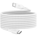 Miniatyrbillede 1 af 6: USB-C Kabel - BELKIN - BoostCharge - 100W - Flettet Nylon - 3 meter Vit