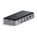Miniatyrbild 1 av 4: Dockningsstation - Satechi - Triple Display 4K - USB-A och USB-C - 100W strömförsörjning - Grå Grå