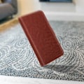 Miniatyrbillede 4 af 6: Smartphone-etui 4,3 til 4,7'' Portemonnaie Multirum med glidende kamera brun kastanj