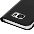 Miniatyrbild 4 av 4: Foliofodral för Galaxy S7 Edge fullt skydd - Svart Svart
