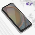 Pikkukuva 3 / 5: Karkaistu lasi - AVIZAR - Samsung Galaxy Xcover 7 - 9H Kovuus - Naarmuuntumaton - Läpinäkyvä Transparent