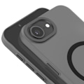 Miniatyrbild 3 av 5: Coque för iPhone 16e MagSafe Antimicrobe Soft Touch Decoded Grå Grå