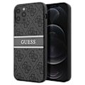 Miniatyrbillede 1 af 2: Coque til iPhone 12 Pro Max med tryk og monokrom luksusbånd