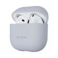Pikkukuva 2 / 5: AirPods 4: Shockproof Silikonkotelo LED-indikaattorilla, Decoded Harmaa Grå