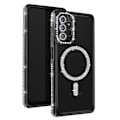 Pikkukuva 1 / 6: Coque - ILMOITTAA - Timantti - Samsung A13 5G ja A04s - MagSafe - Musta kimalle - Kova Svart