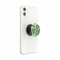 Miniatyrbillede 3 af 4: Popsockets Monstera Deliciosa smartphone greb - grøn/hvid - 39,74x7x24,25 mm