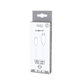 Pikkukuva 4 / 5: USB-C - USB-C -kaapeli 3A PD 20W Lataus ja Synkronointi POP-kokoelma 1,5m Jaym Valkoinen Vit