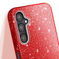 Pikkukuva 4 / 5: Kimalteleva Suojakuori Samsung Galaxy A05S Iskunkestävä Punainen Röd