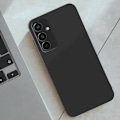 Miniatyrbild 4 av 6: Fodral för Samsung A35 5G Silikon Flexibel Soft touch Matt Akashi Black