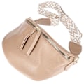 Pikkukuva 3 / 4: Geometric Pattern Crossbody Belt Bag - Gallantry - Taupe Mol