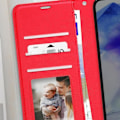 Miniatyrbillede 3 af 5: Etui til Samsung Galaxy A56 Pung med Håndledsrem Mayaxess Rød Röd