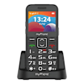 Miniatyrbillede 1 af 2: MyPhone Halo 3 4G LTE, Sort mobiltelefon