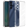 Pikkukuva 1 / 5: Samsung Galaxy A16 Iskunkestävä Kuori Vahvistetuilla Kulmilla Mayaxess Läpinäkyvä Transparent