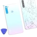 Miniatyrbild 4 av 4: Cache batteri - Xiaomi Redmi Note 8T - Original - Vit - Förenklad installation Vit