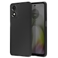 Miniatyrbillede 1 af 5: Coque til Motorola Moto E14 Blød Mat Sort Svart