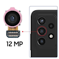 Miniatyrbillede 3 af 3: Reservedel 12MP ultra vidvinkel kamera til Samsung Galaxy A72, A54 og A52 Original