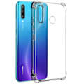 Pikkukuva 2 / 4: Coque - ILMOITUS - Huawei P30 Lite / P30 Lite XL - Flexiili geelimuovi - Vahvistetut kulmat - Valkoinen Vit